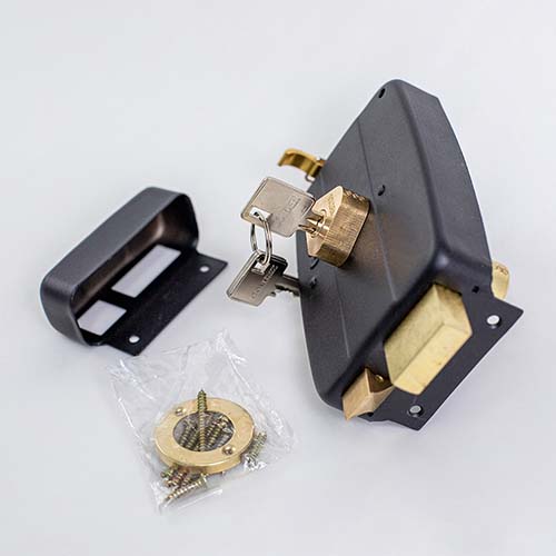 116-120 model black grade rim lock for Algeria public areas & offices