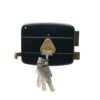 rim lock factory 540.12 computer zinc keys zinc cylinder black Rim Lock 540.12
