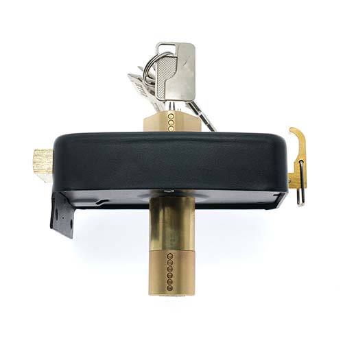 rim lock factory 540.12 computer zinc keys zinc cylinders black 3 Rim Lock 540.12