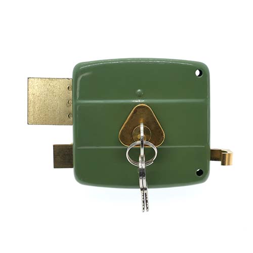 rim lock manufacturer 116-100 left green Rim Lock 116-100# Left