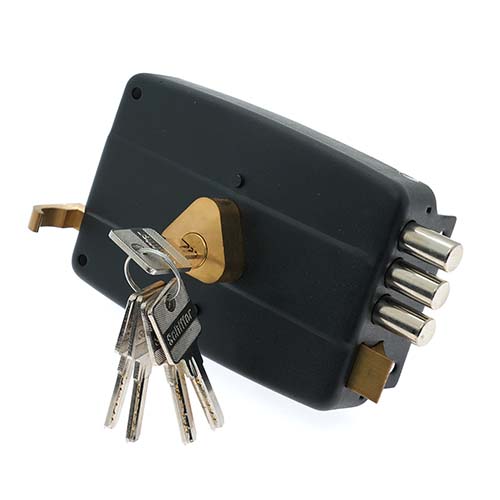Solid brass rim lock cylinders, 3-cylinder steel deadbolt 540.14 Solid brass rim lock cylinders, 3-cylinder steel deadbolt, 10-year durability, ideal for Tunisia & Algeria wholesale