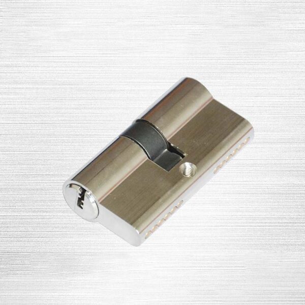 high - Precision Anti - Drill Euro Profile Cylinder Lock, Nickel - Plated, Ideal for the South American Market