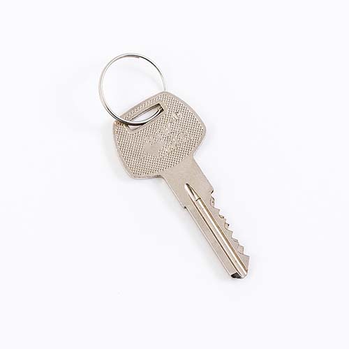 double-slot iron key. Same function as brass keys, more affordable, great durability, near-zero mutual opening rate. Ideal for Middle East & Iran markets.